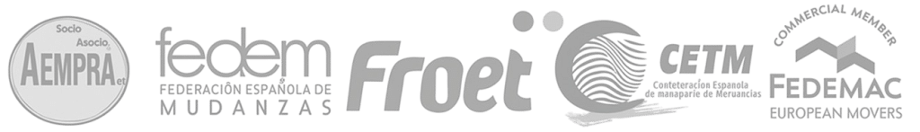 Sellos asociaciones de transporte - FROET, FEDEM, FETRAMA, CETM